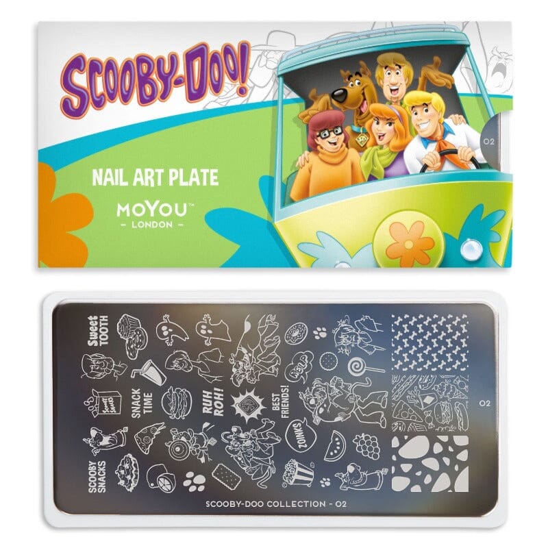MoYou-London - Scooby-Doo! 02 Stamping Plate