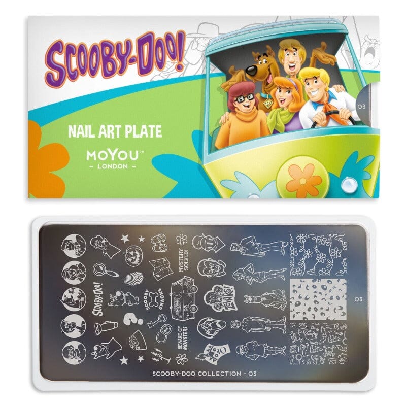 MoYou-London - Scooby-Doo! 03 Stamping Plate