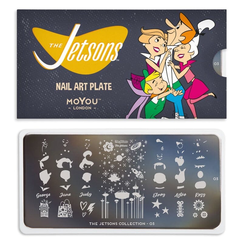 MoYou-London - The Jetsons 03 Stamping Plate