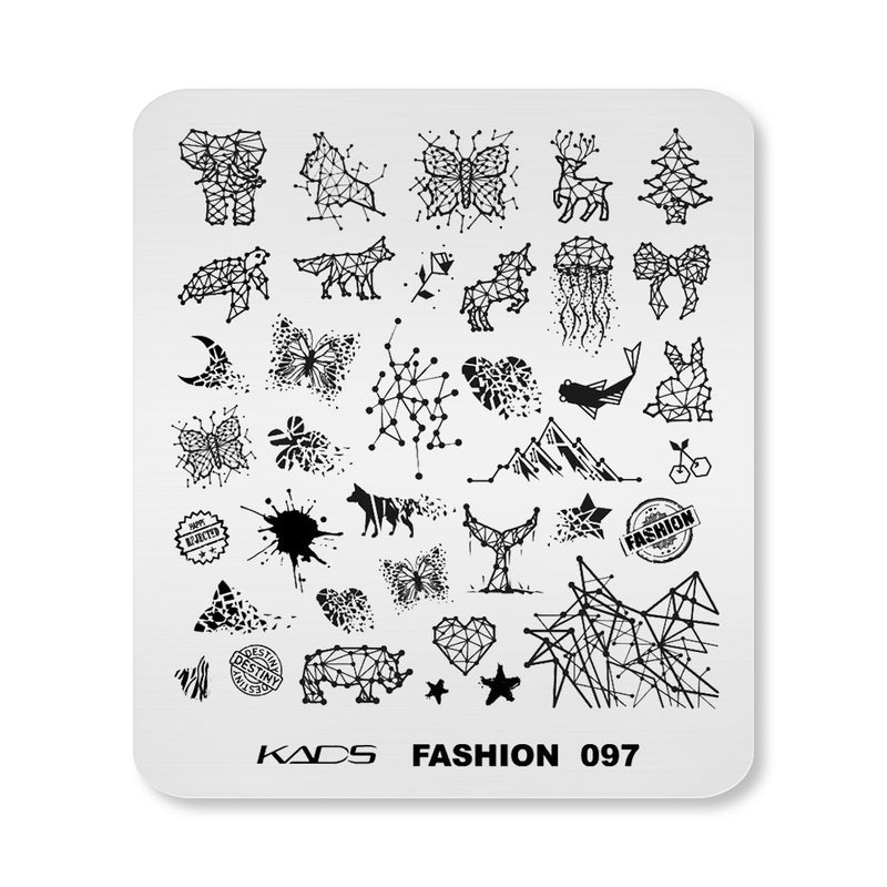 Kads - Fashion 097 Stamping Plate