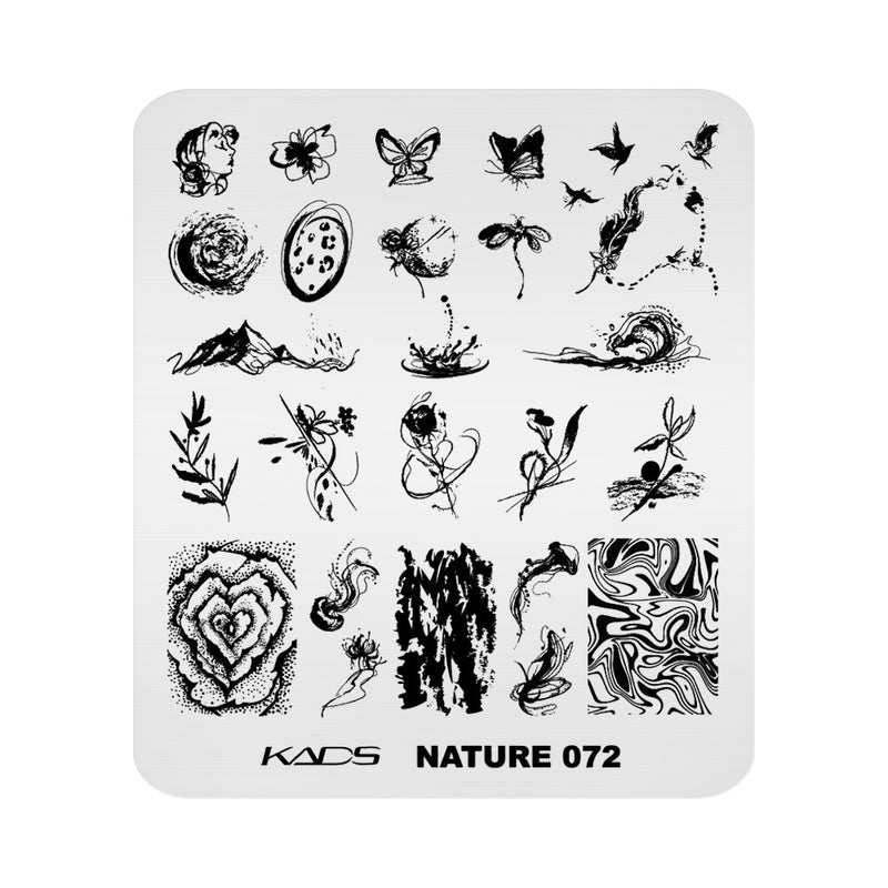 Kads - Nature 072 Stamping Plate