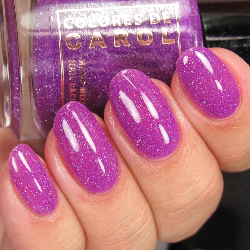 Colores de Carol - Ultraviolet Elixir Nail Polish (Flash Reflective)