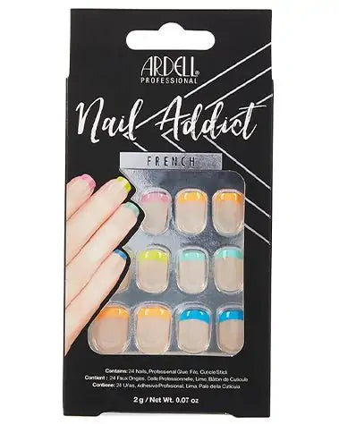 Ardell - Nail Addict Rainbow French Press On Nails