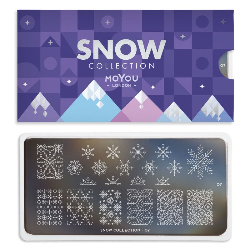MoYou-London - Snow 07 Stamping Plate