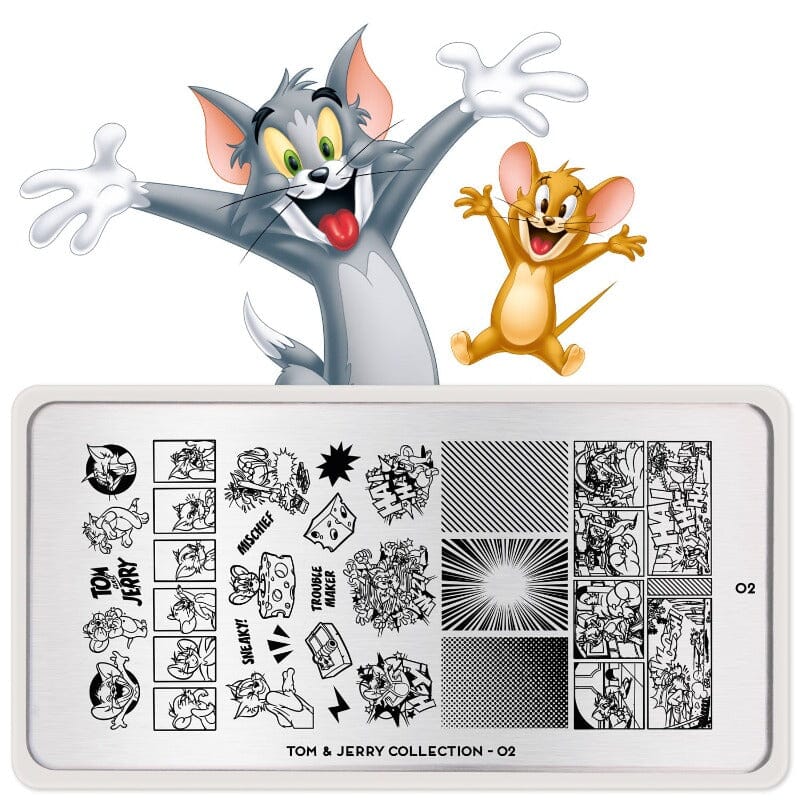 MoYou-London - Tom & Jerry 02 Stamping Plate