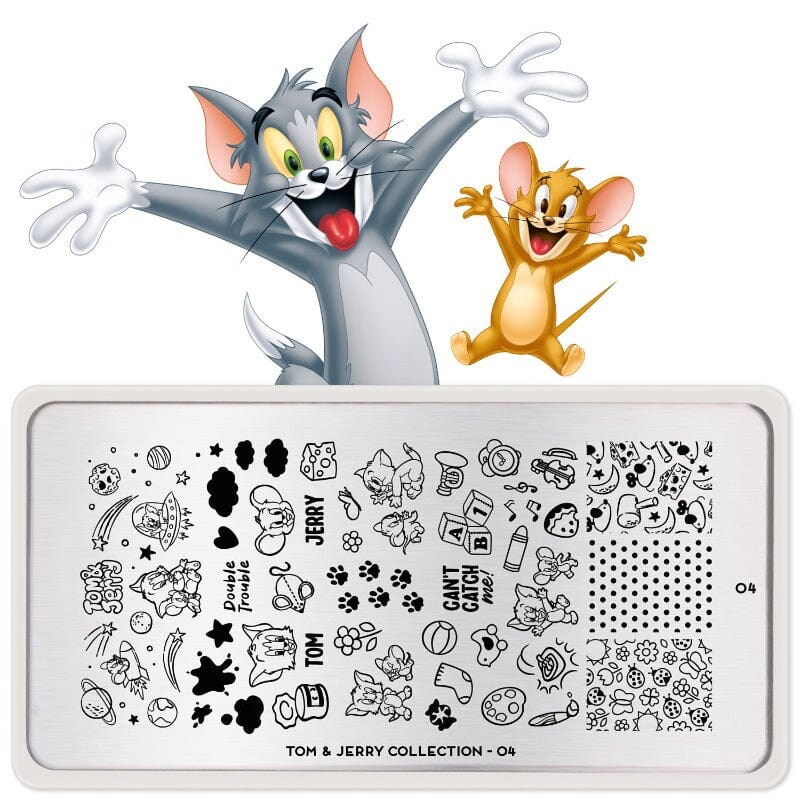 MoYou-London - Tom & Jerry 04 Stamping Plate