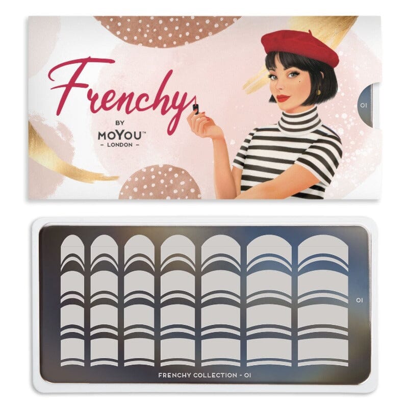 MoYou-London - Frenchy 01 Stamping Plate