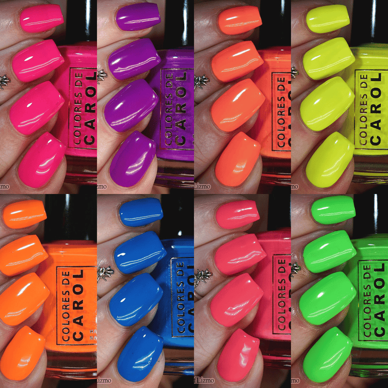 Colores de Carol - Too Bright To Handle Collection (12 Nail Polishes)