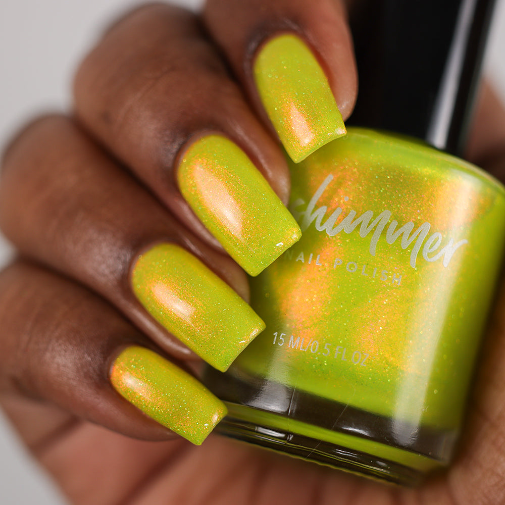 Daffodil With It Holographic Nail Polish by KBShimmer