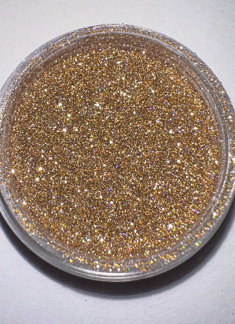 UberChic Beauty - Reflective Holo Glitter Crown Me (Gold)