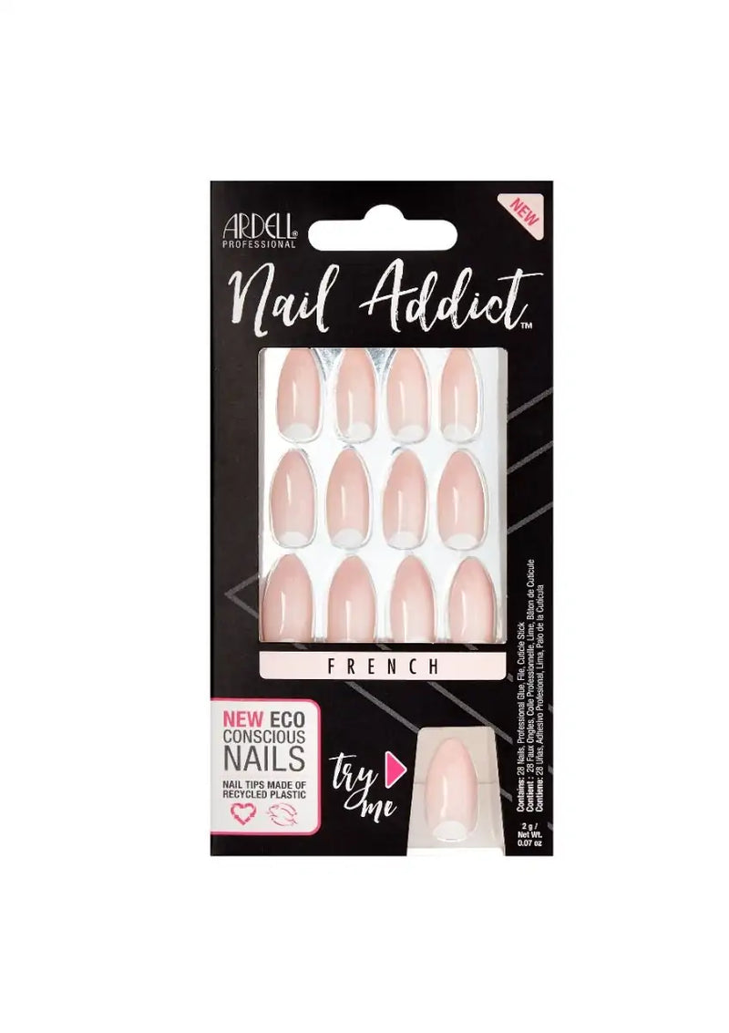 Ardell - Nail Addict Eco French Moon Press On Nails