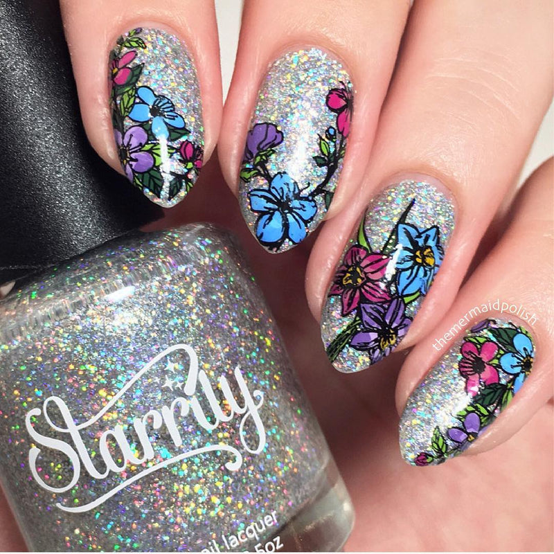UberChic Beauty - Yay Spring 01 Stamping Plate