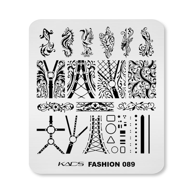 Kads - Fashion 089 Stamping Plate