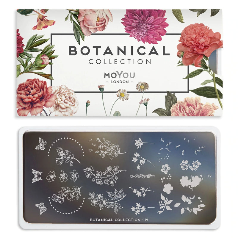 MoYou-London - Botanical 19 Stamping Plate