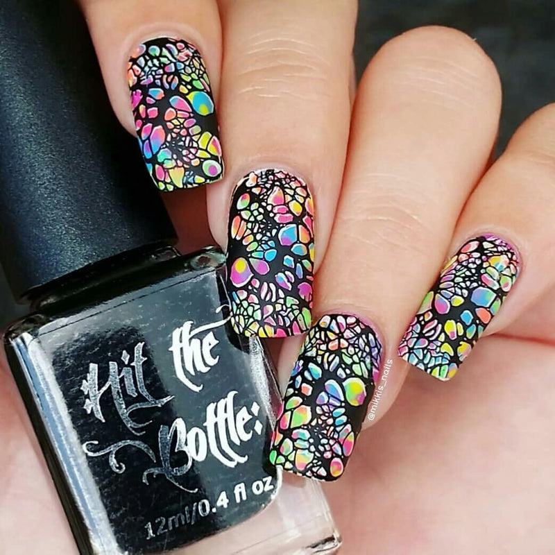 Hit The Bottle - Go with the Flow 01 Stamping Plate