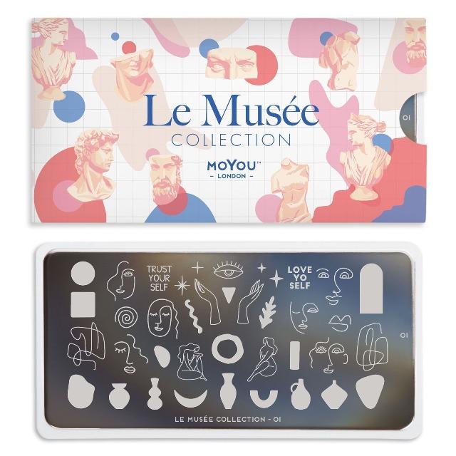 MoYou-London - Le Musée 01 Stamping Plate