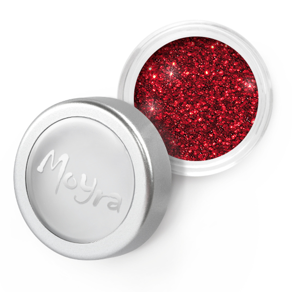 Moyra - 18 Red Glitter Powder