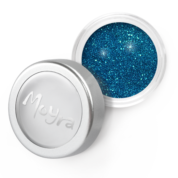 Moyra - 24 Light Blue Glitter Powder