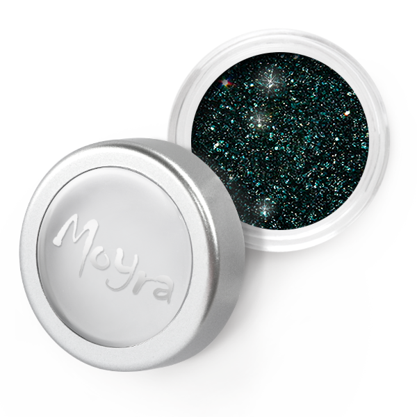 Moyra - 29 Dark Green Glitter Powder