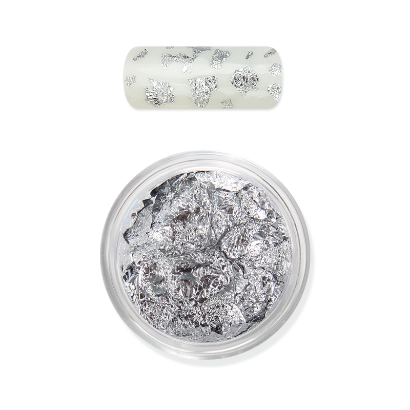 Moyra - Nail Art Foil in Jar No. 01 Silver