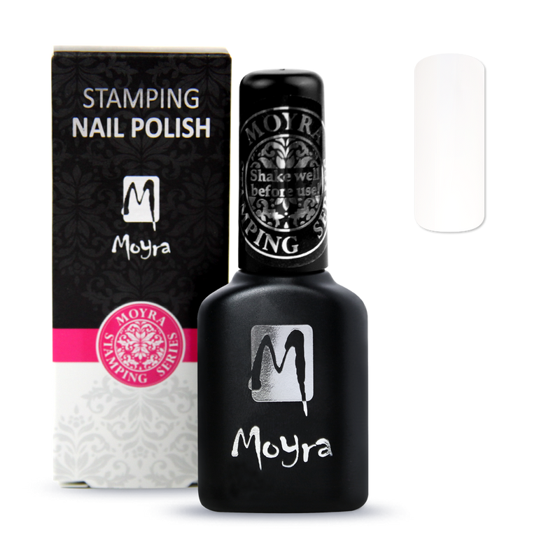 Moyra - Smart Polish (Slow-Drying) SPS02 White Stamping Polish