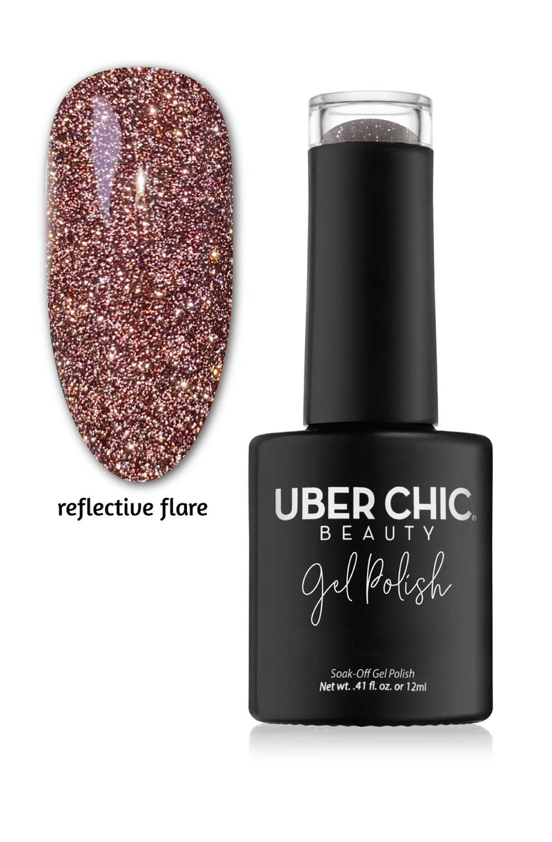 UberChic Beauty - That Hot Cocoa Feeling Gel Polish (Flash Reflective)