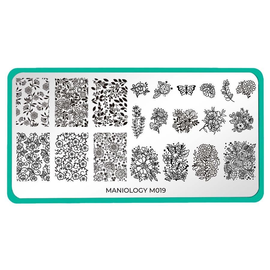 Notetaker Back to School Nail Stamping Plate