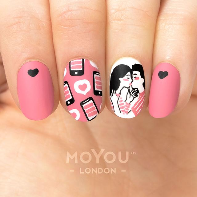 MoYou-London - Love is... 01 Stamping Plate