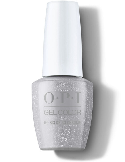 OPI Gel Color - Go Big or Go Chrome Gel Polish