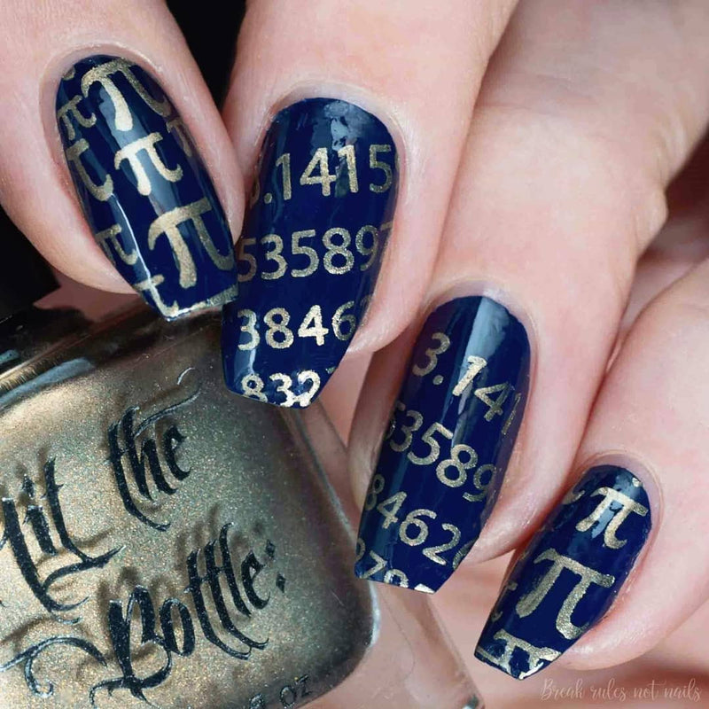 Hit The Bottle - For the Love of Science Stamping Plate