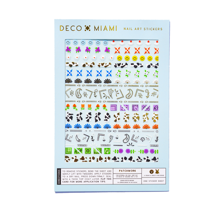 Deco Miami - Patchwork Nail Stickers