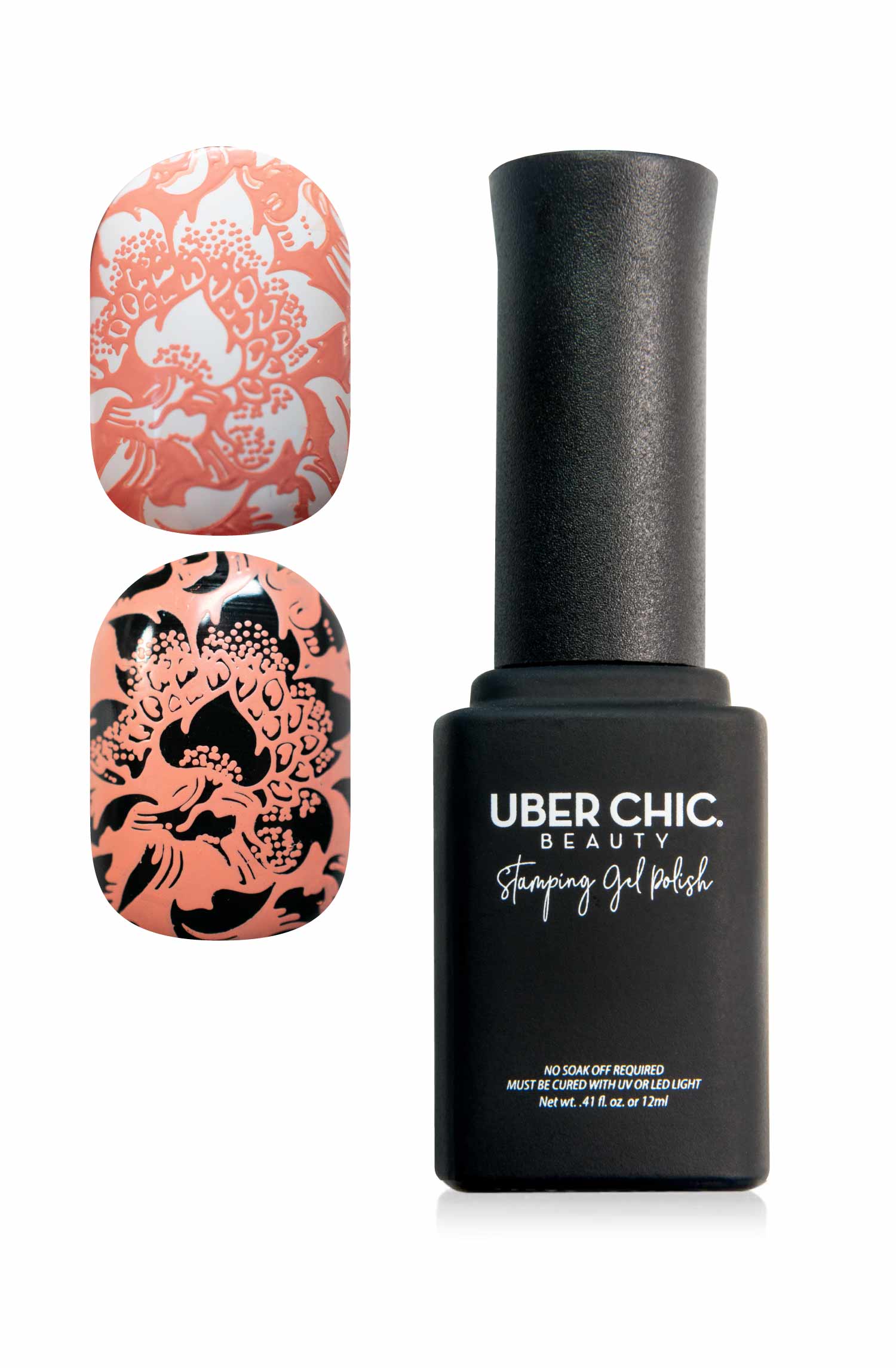 Uber Chic Stamping Plates for Nail Art - Collection 23