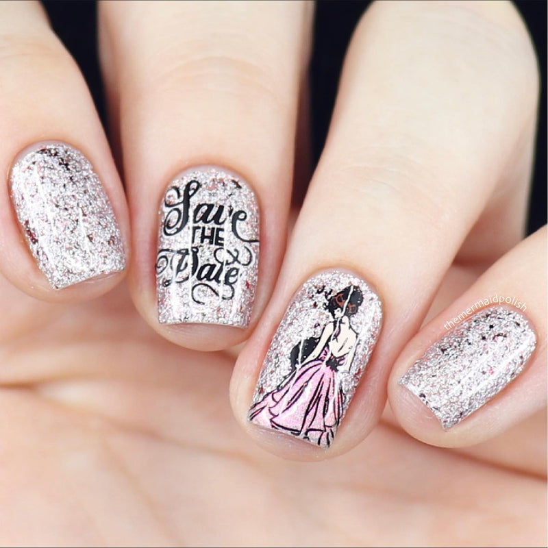 UberChic Beauty - Elements of Love Stamping Plate