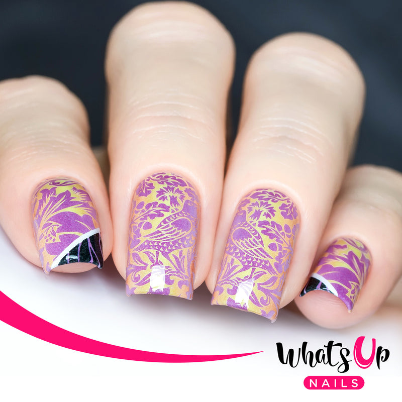Whats Up Nails - P109 Two Birds In The Bush Water Decals