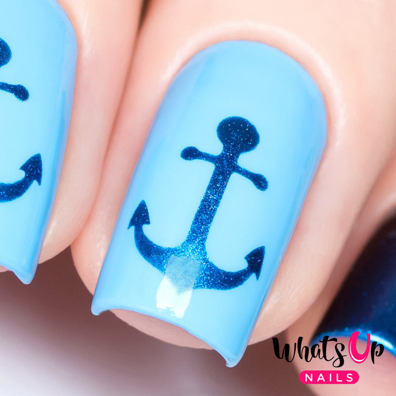 Whats Up Nails - Anchor Stencils