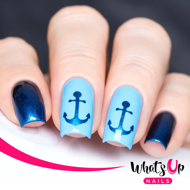Whats Up Nails - Anchor Stencils
