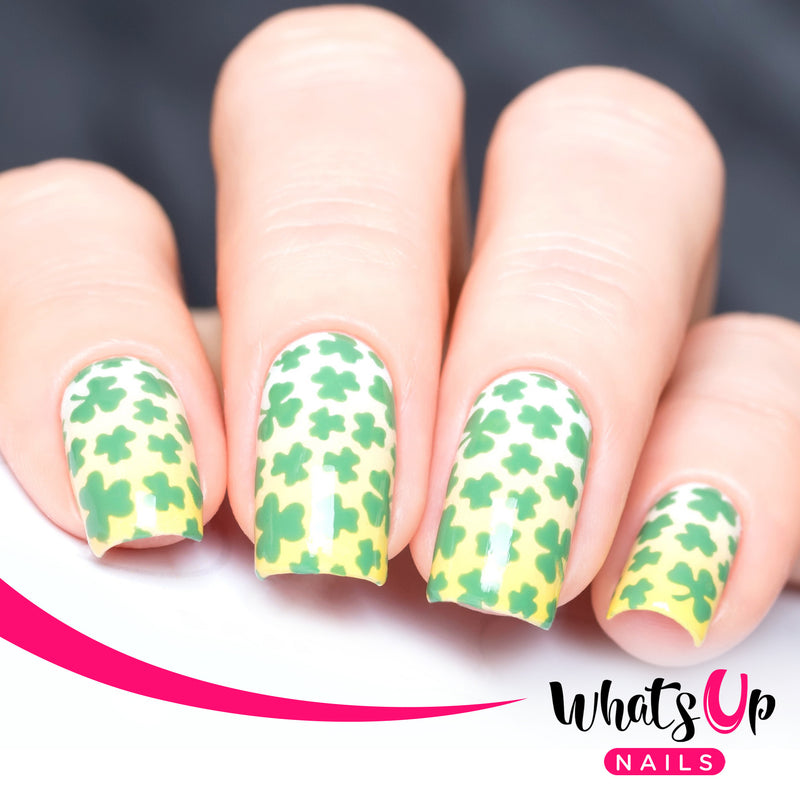 Whats Up Nails - Clover Field Stencils