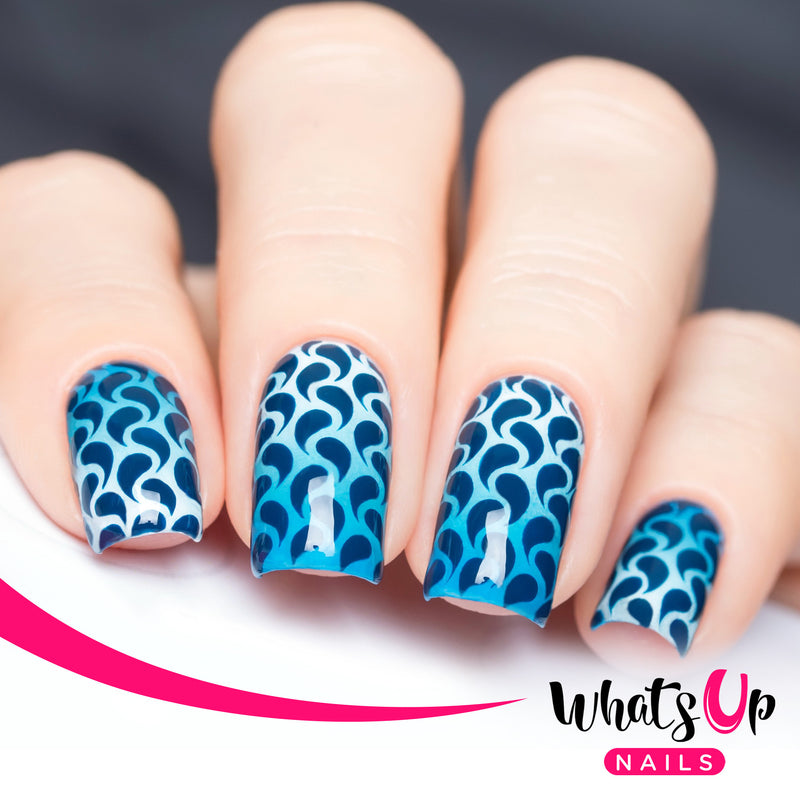 Whats Up Nails - Droplets Stencils