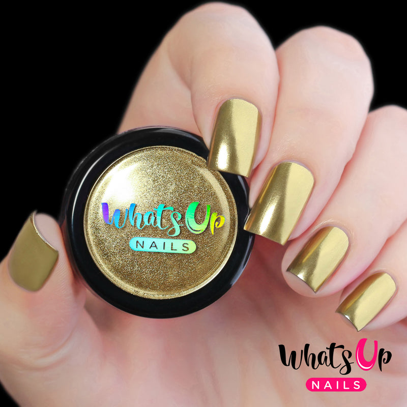 Whats Up Nails - Gold Chrome Powder