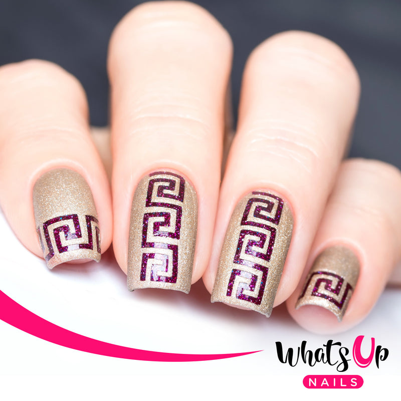 Whats Up Nails - Greek Stencils