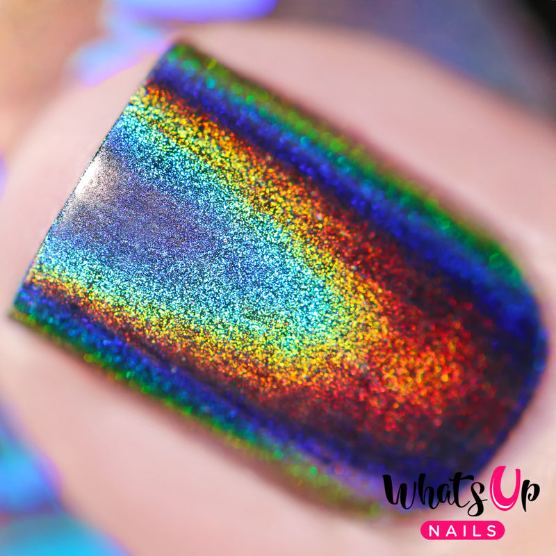 Whats Up Nails - Holographic Chrome Powder