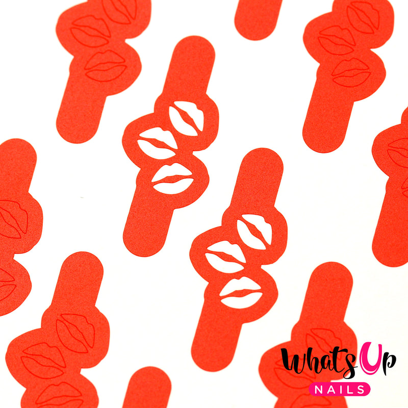 Whats Up Nails - Kisses Stencils