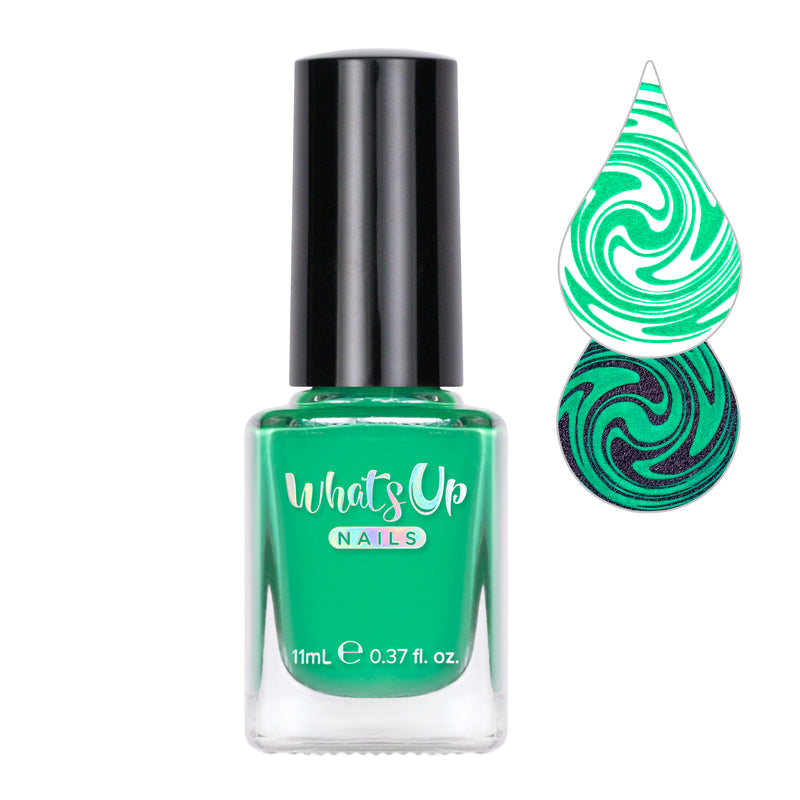 Whats Up Nails - Little Green Men Stamping Polish
