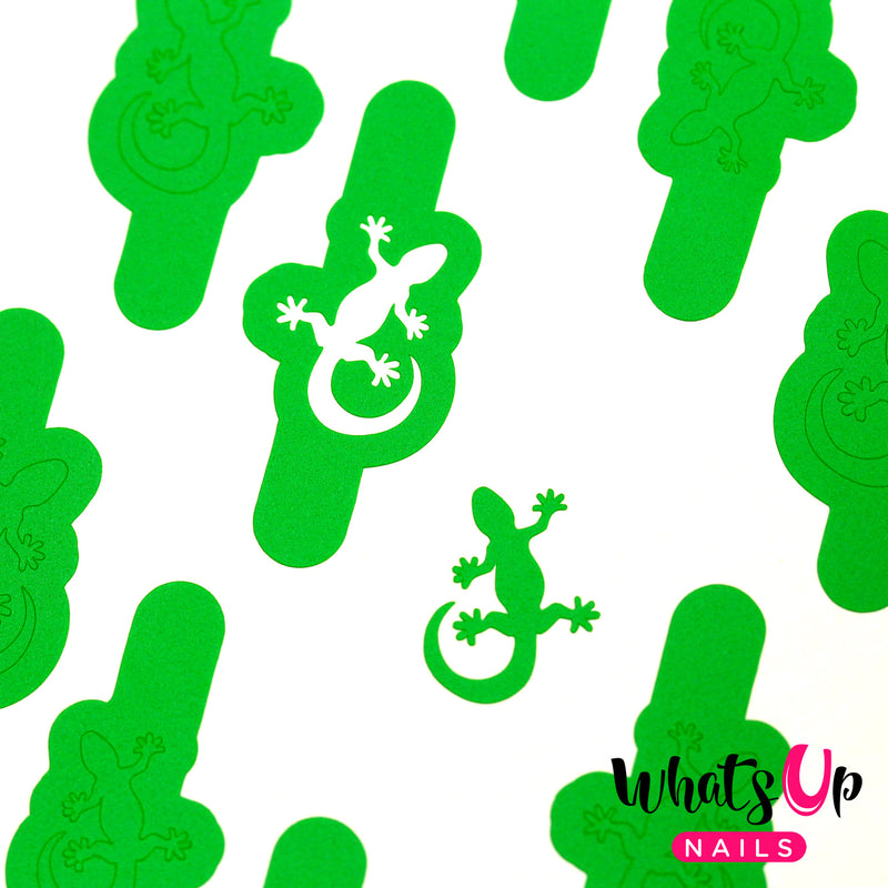 Whats Up Nails - Lizard Stencils