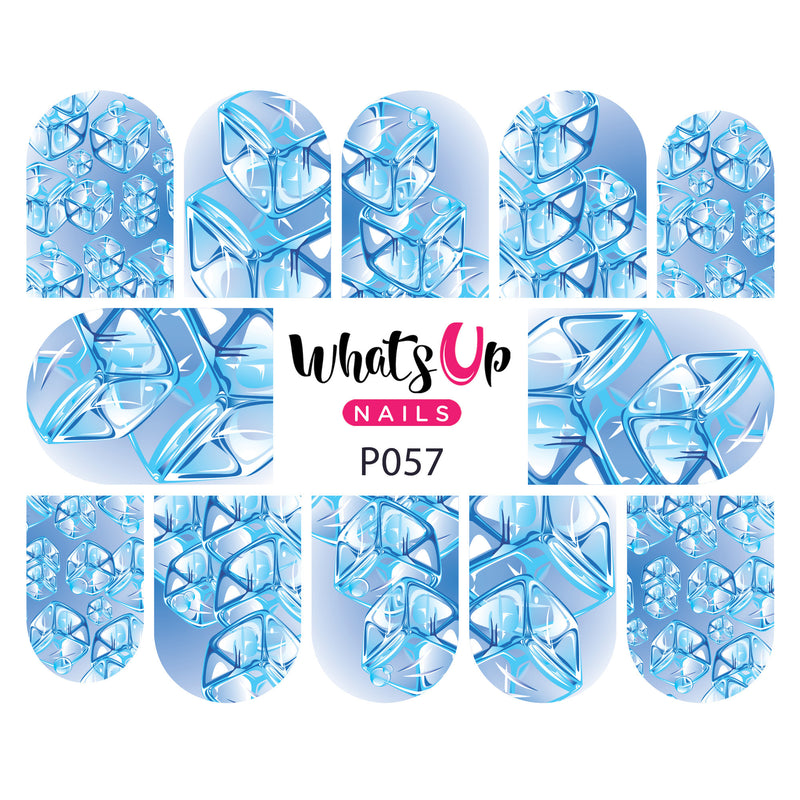 Whats Up Nails - P057 Cube Appeal Water Decals
