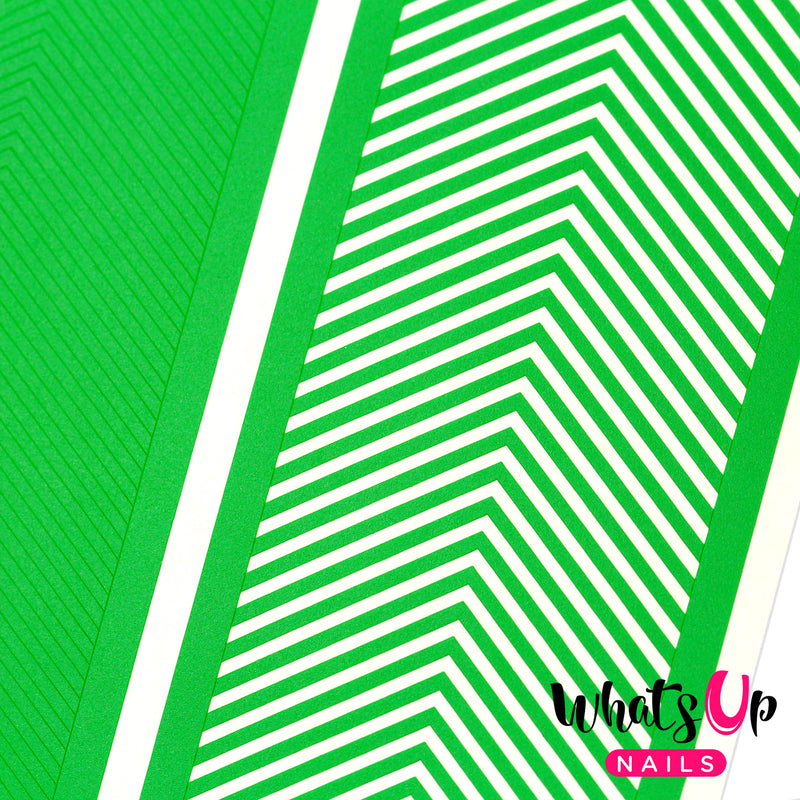 Whats Up Nails - Skinny Chevron Tape