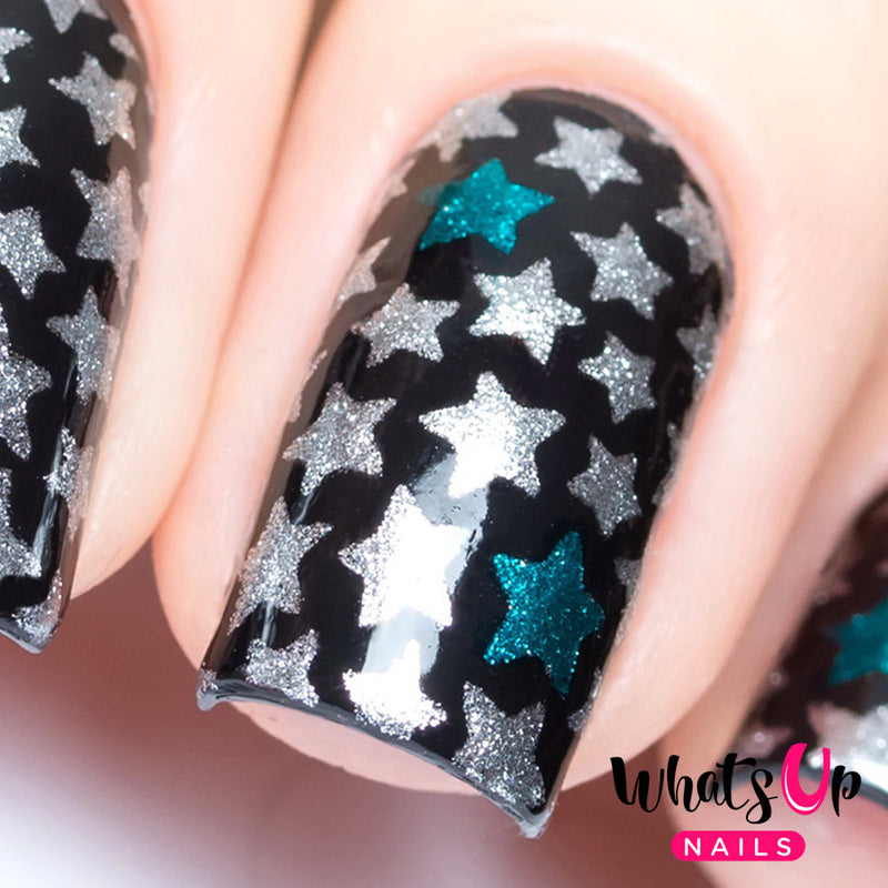 Whats Up Nails - Stars Stencils