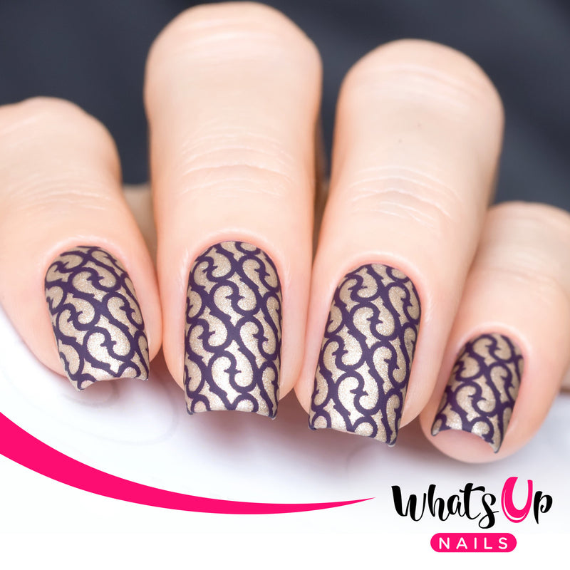 Whats Up Nails - Thorns Stencils