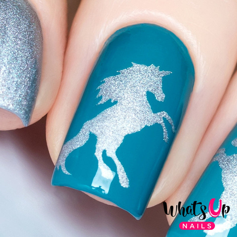 Whats Up Nails - Unicorn Stencils