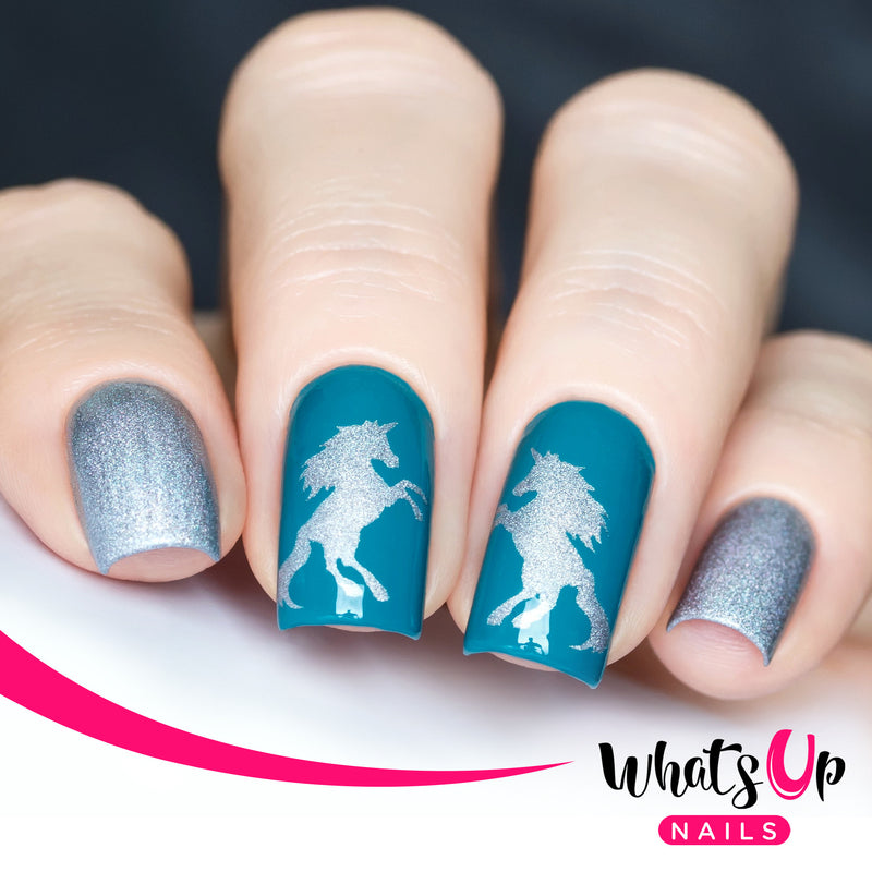 Whats Up Nails - Unicorn Stencils